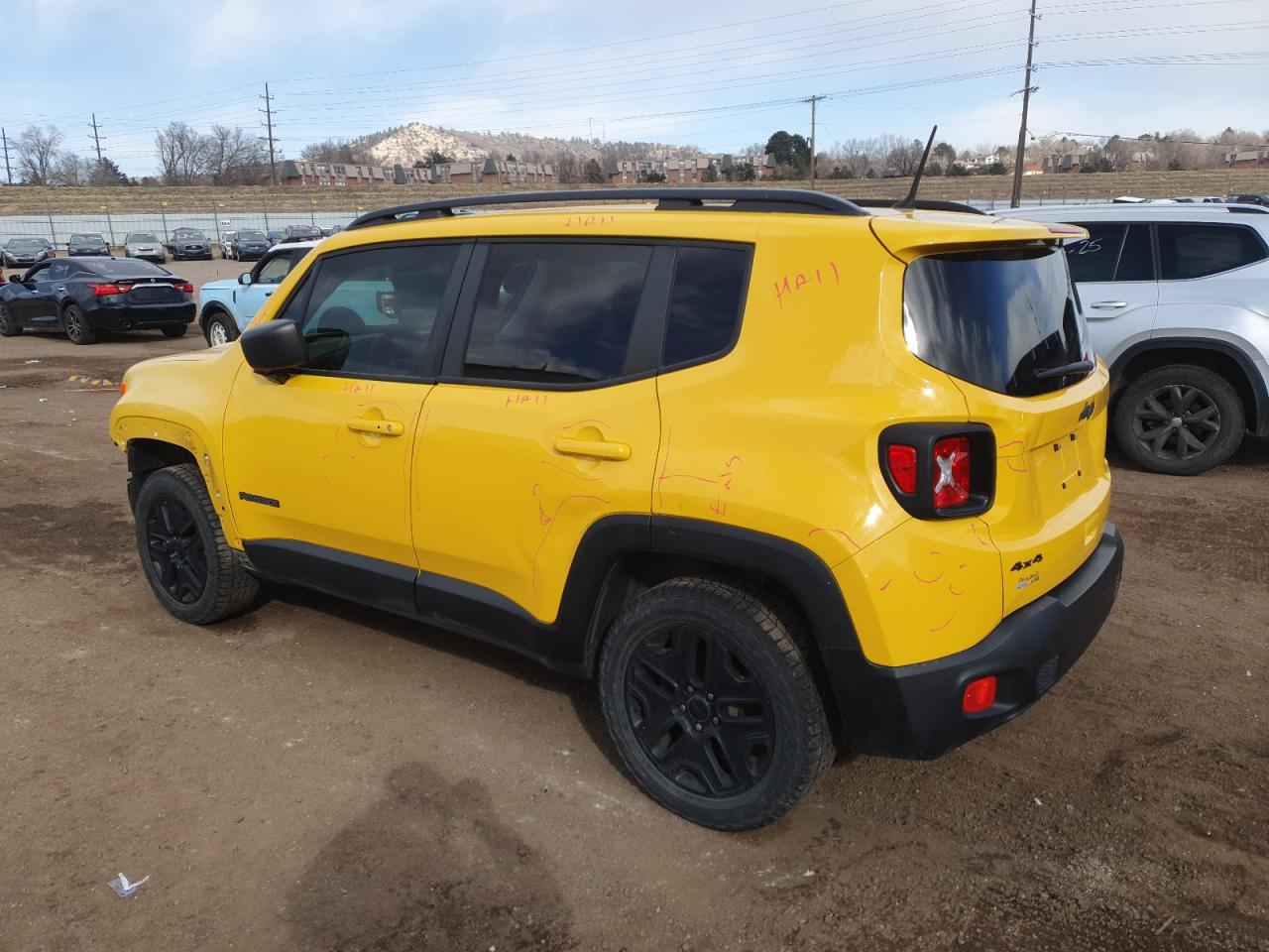 2018 Jeep Renegade VIN ZACCJBAB6JPH25846 Copart auction photo, front end damage thumbnail 2