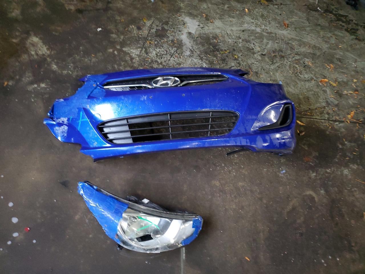 2014 Hyundai Accent VIN KMHCT4AE6EU713745 Copart auction photo, front end damage thumbnail 12