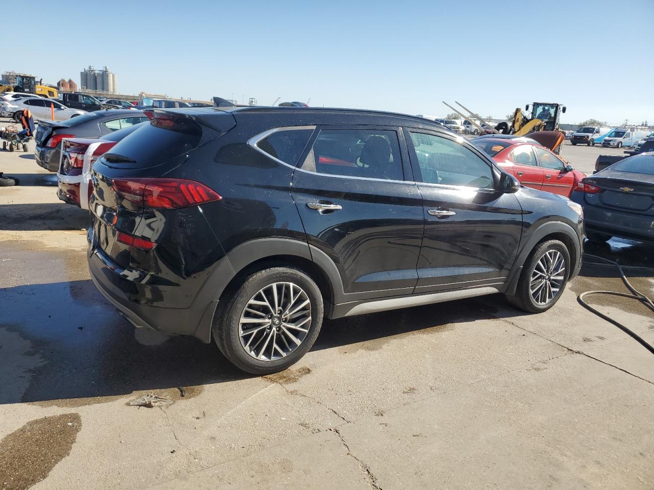 2019 Hyundai Tucson VIN KM8J33AL6KU986213 Copart auction photo, front end damage thumbnail 3