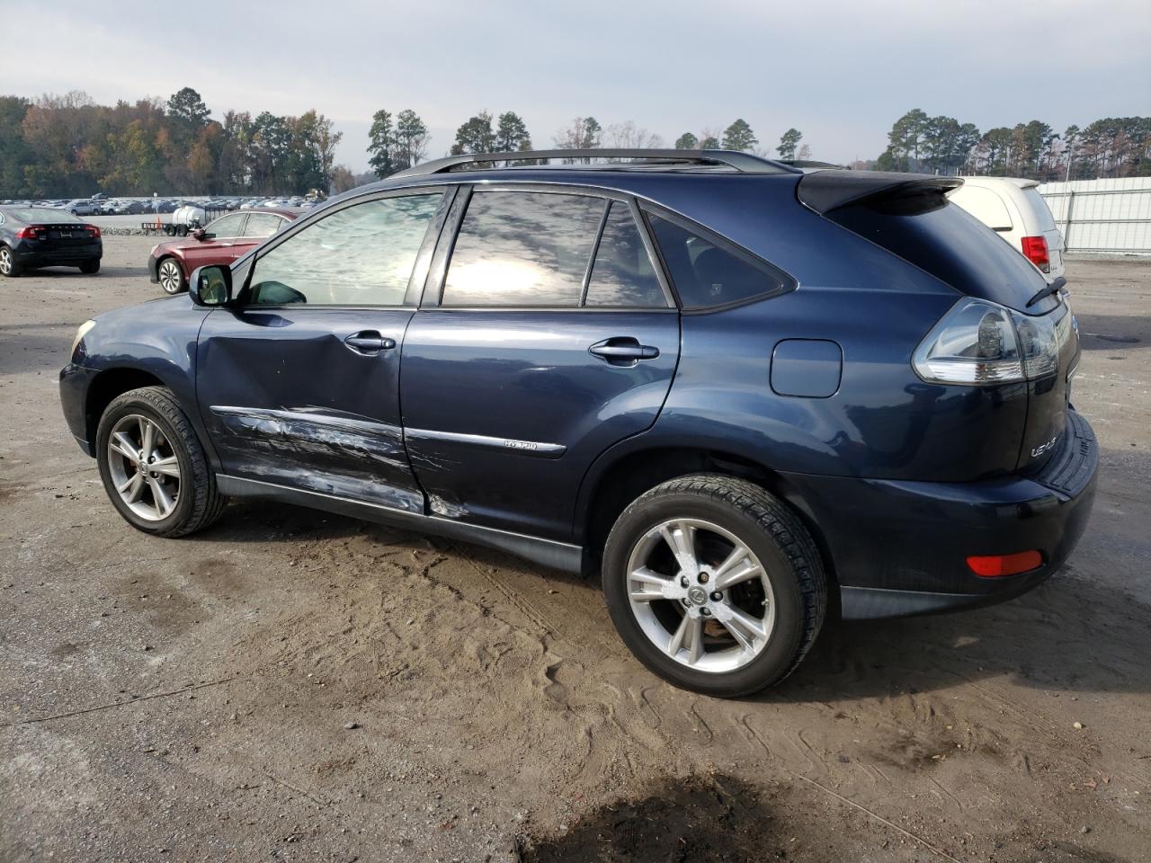 2007 Lexus RX VIN JTJHW31U872015328 Copart auction photo, side damage thumbnail 2