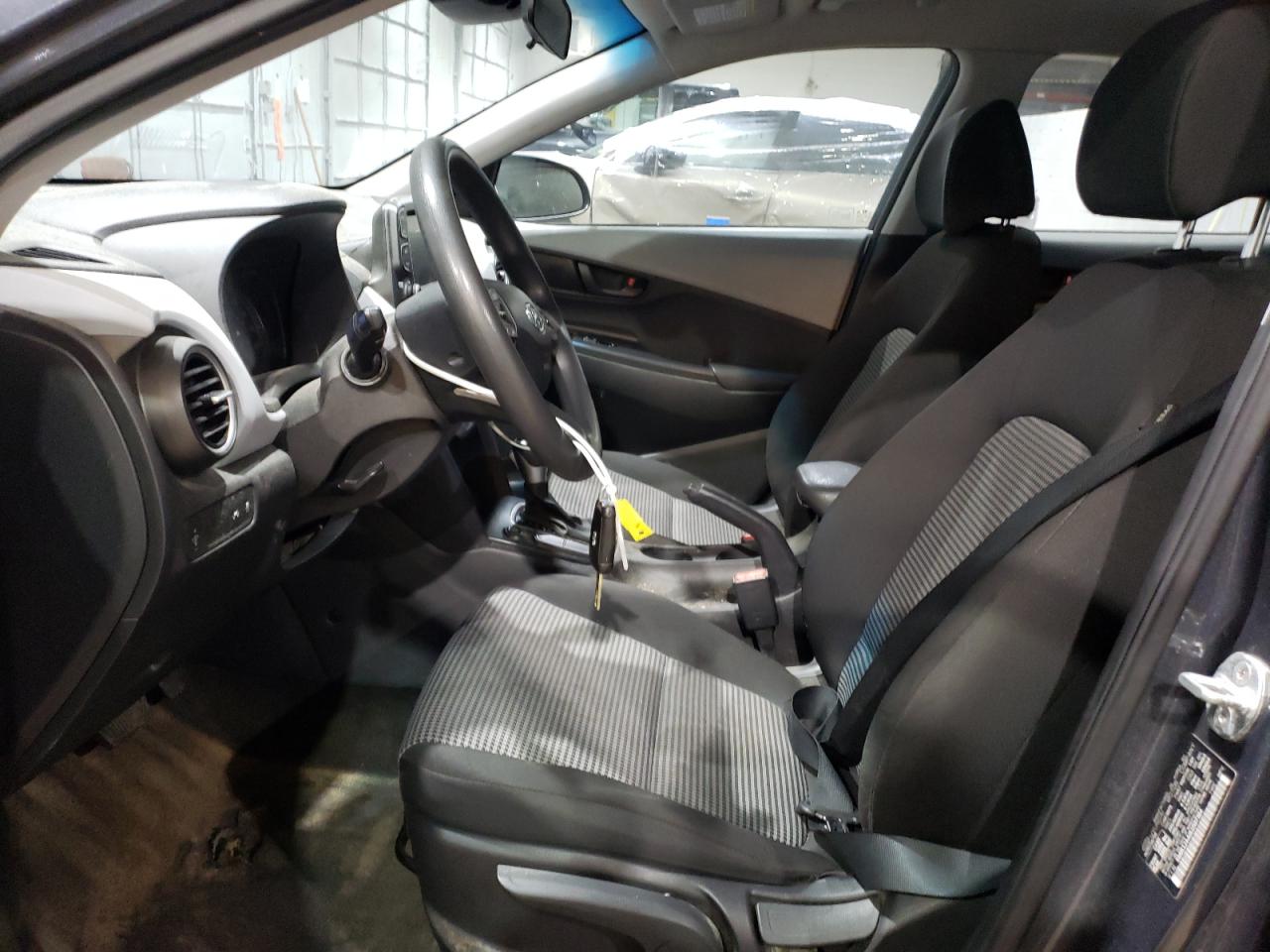 2020 Hyundai Kona VIN KM8K12AA0LU507384 Copart auction photo, front end / undercarriage damage thumbnail 7
