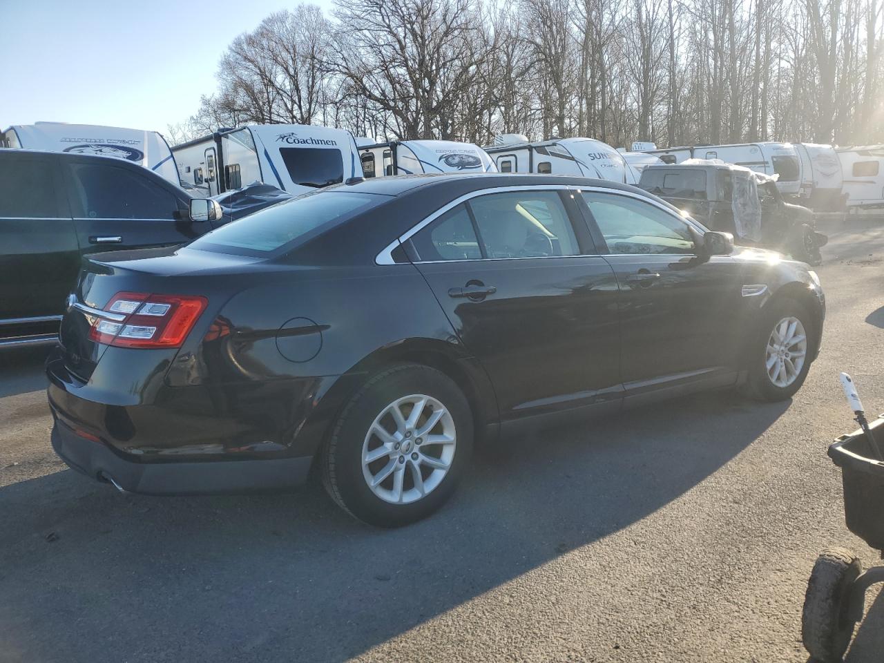 2013 Ford Taurus VIN 1FAHP2D8XDG156107 Copart auction photo, side damage thumbnail 3