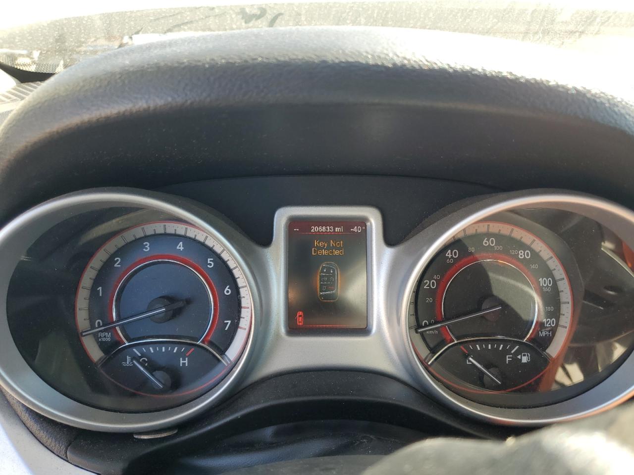 2013 Dodge Journey VIN 3C4PDCBBXDT647033 Copart auction photo, front end damage thumbnail 9
