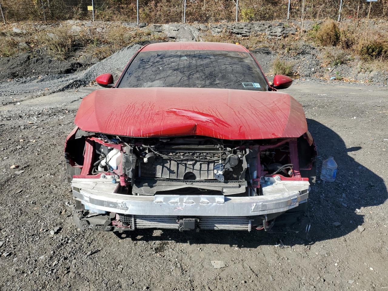 2020 Honda Accord VIN 1HGCV1F33LA061610 Copart auction photo, front end / minor dent/scratches damage thumbnail 5