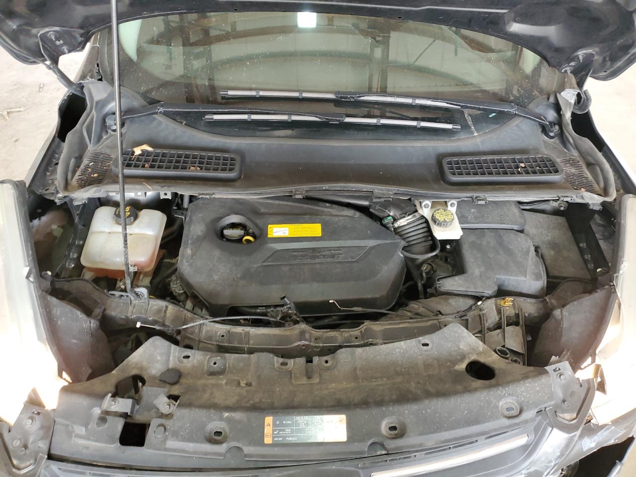 2016 Ford Escape VIN 1FMCU0GX4GUB81302 Copart auction photo, front end damage thumbnail 12