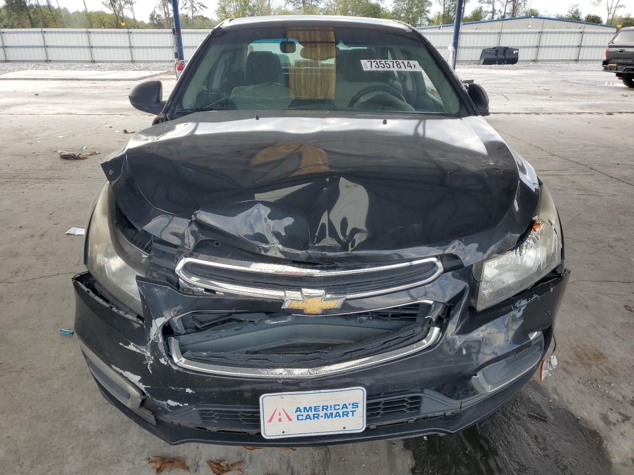 2016 Chevrolet Cruze VIN 1G1PC5SH0G7217919 Copart auction photo, front end damage thumbnail 5