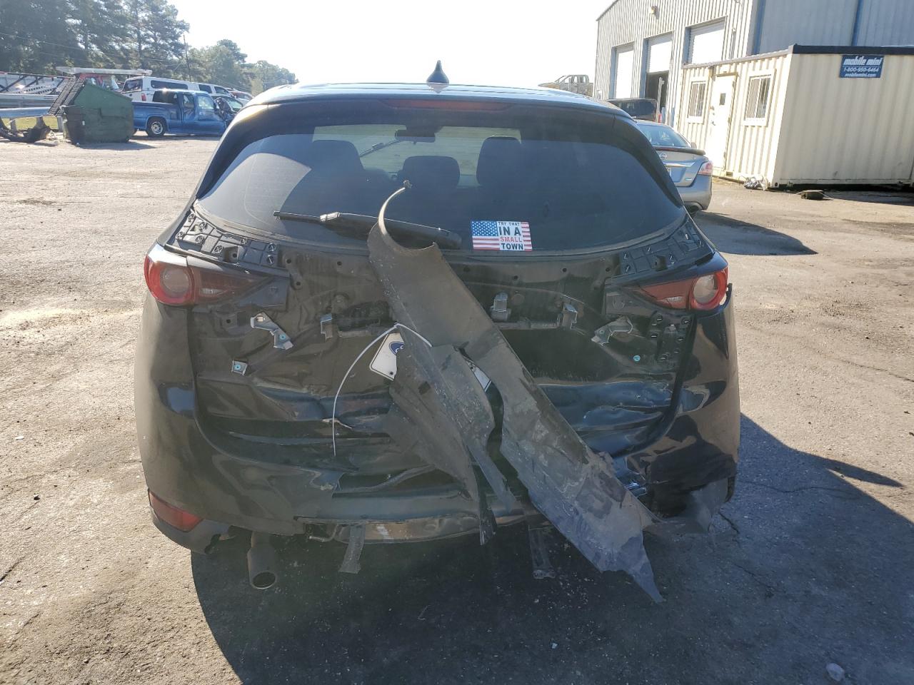 2020 Mazda CX-5 VIN JM3KFABM9L0804385 Copart auction photo, rear end damage thumbnail 6