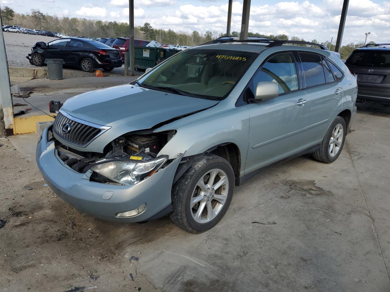 2009 Lexus RX VIN 2T2GK31U09C081141