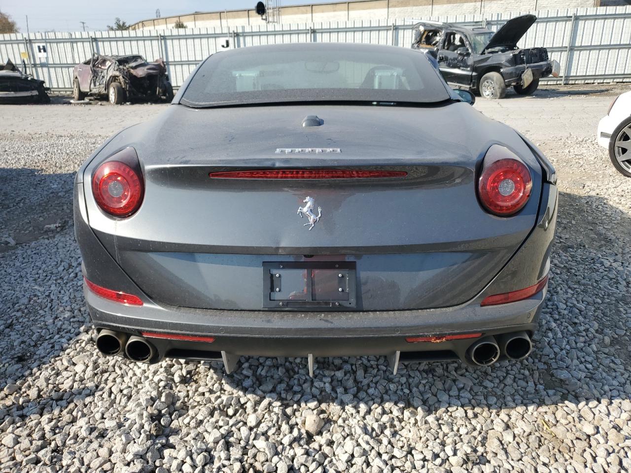 2015 Ferrari California VIN ZFF77XJA2F0211849 Copart auction photo, side damage thumbnail 6