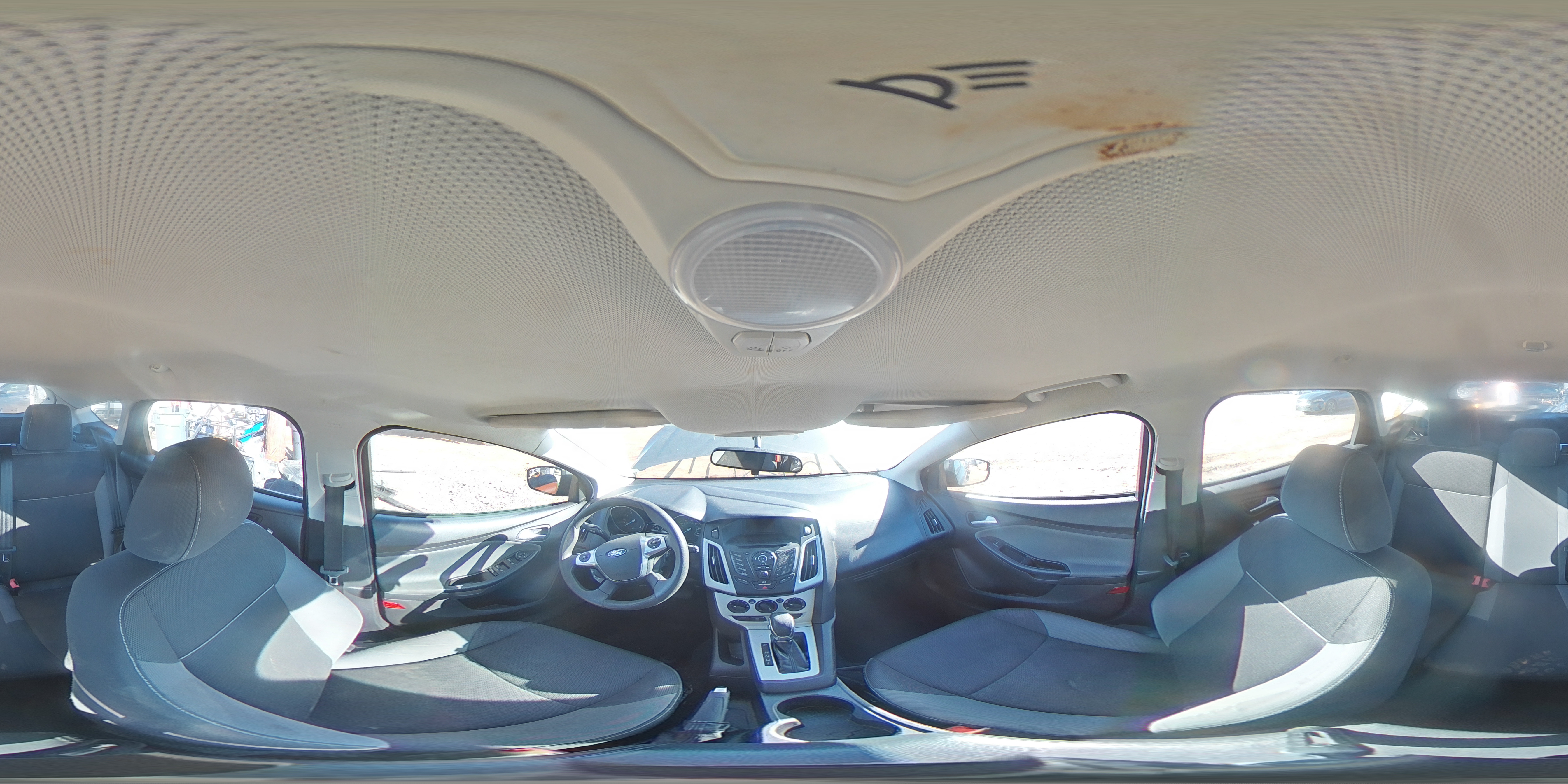 2014 Ford Focus VIN 1FADP3K26EL153846 Copart auction photo, side damage thumbnail 13