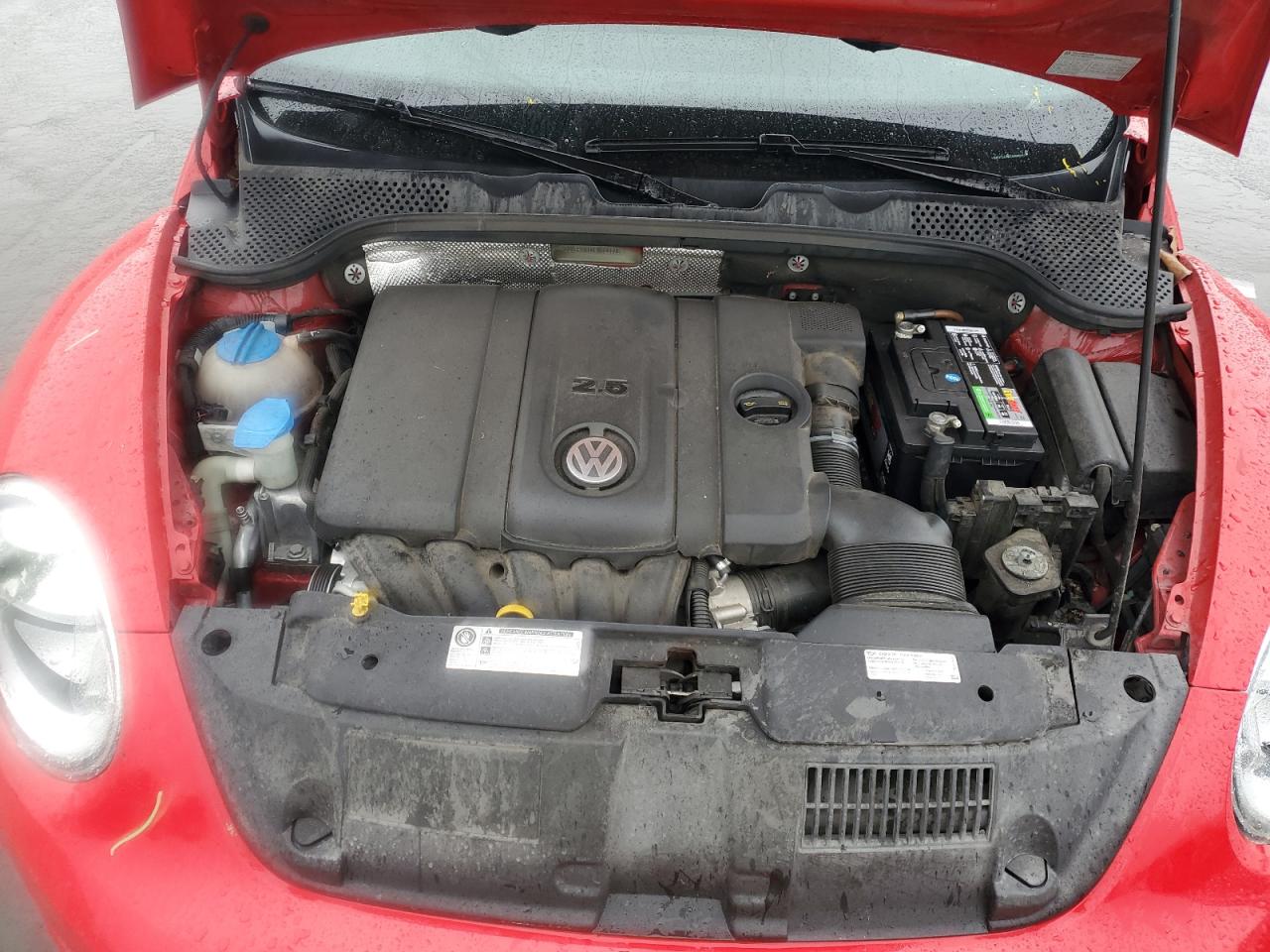 2014 Volkswagen Beetle VIN 3VWFP7AT6EM606606 Copart auction photo, front end damage thumbnail 11