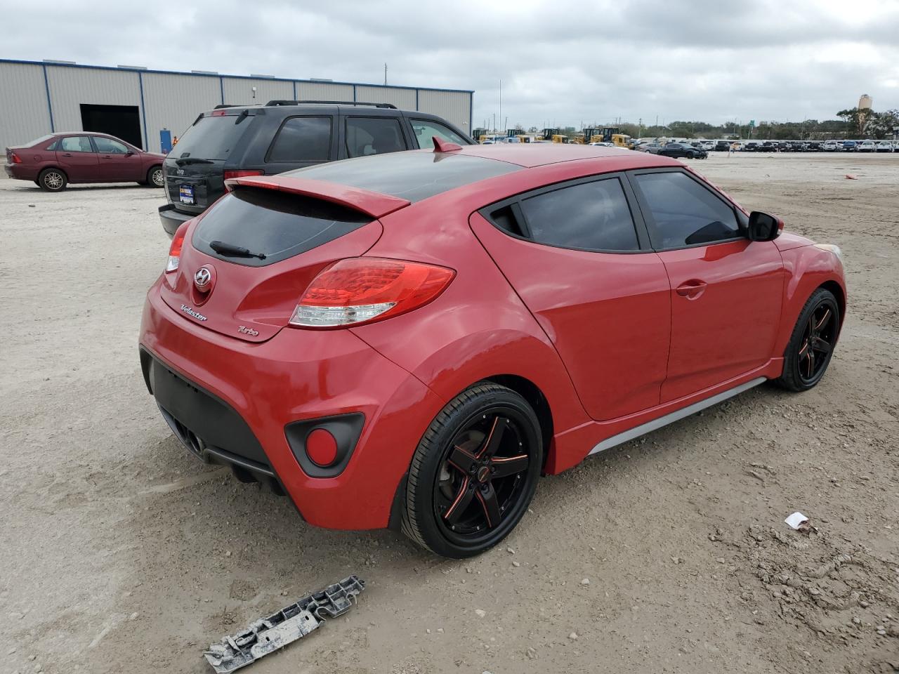 2015 Hyundai Veloster VIN KMHTC6AE0FU222469 Copart auction photo, minor dent/scratches damage thumbnail 3