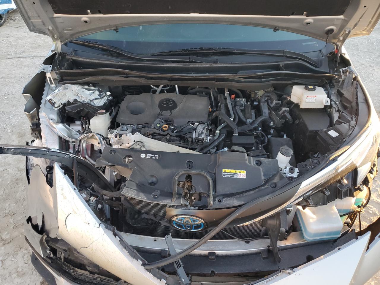 2021 Toyota Sienna VIN 5TDKRKEC0MS010043 Copart auction photo, front end / minor dent/scratches damage thumbnail 12