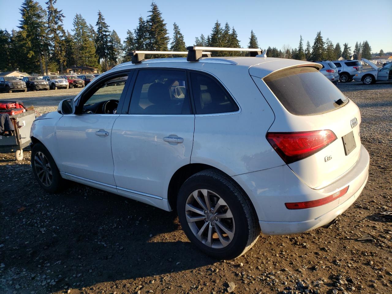 2015 Audi Q5 VIN WA1LFAFP7FA109168 Copart auction photo, front end damage thumbnail 2