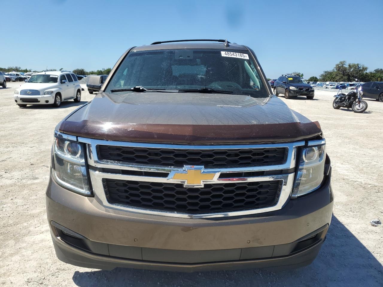 2016 Chevrolet Tahoe VIN 1GNSKBKC9GR229120 Copart auction photo, side damage thumbnail 5