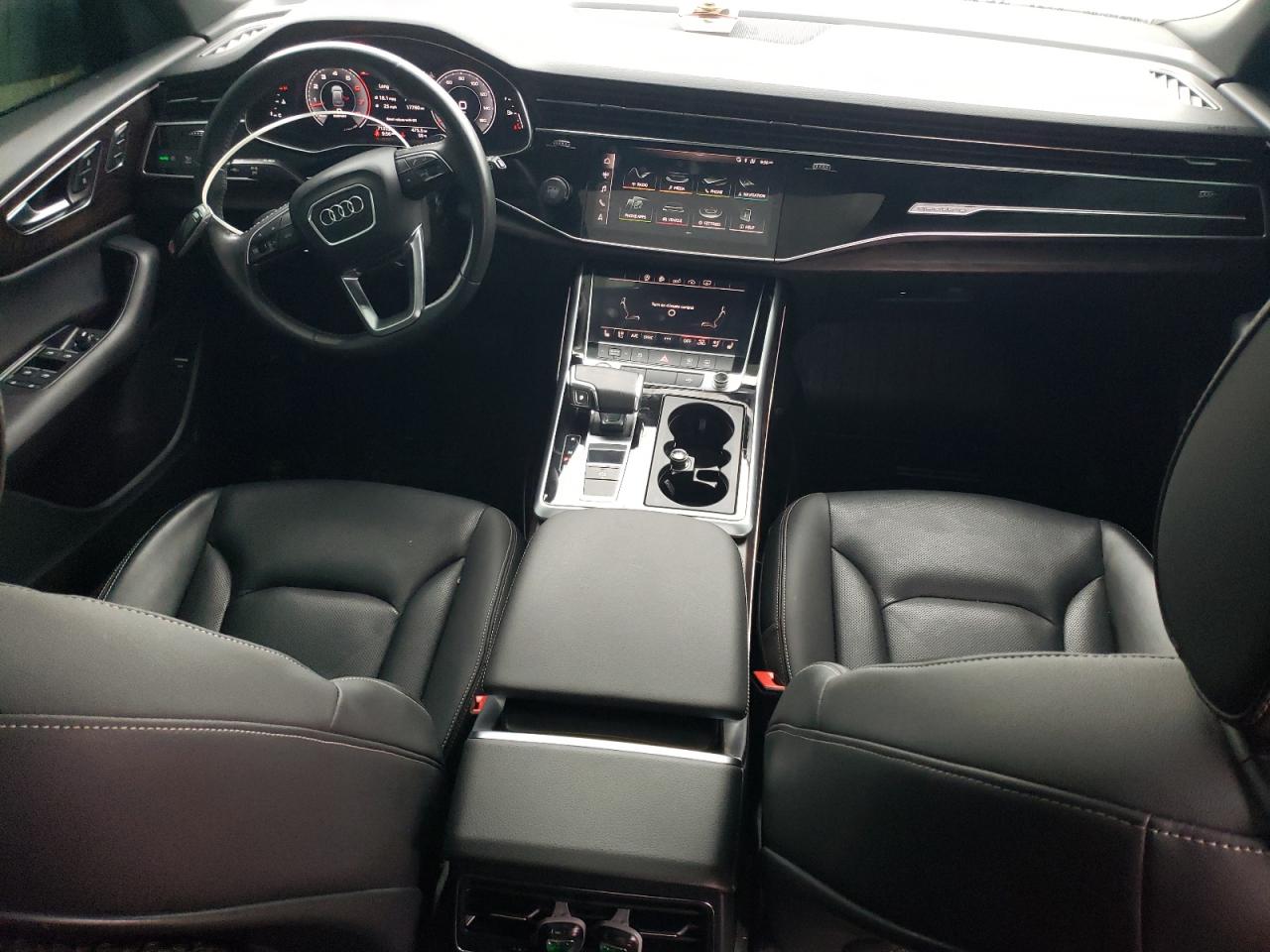 2020 Audi Q8 VIN WA1BVAF10LD000667 Copart auction photo, front end damage thumbnail 8