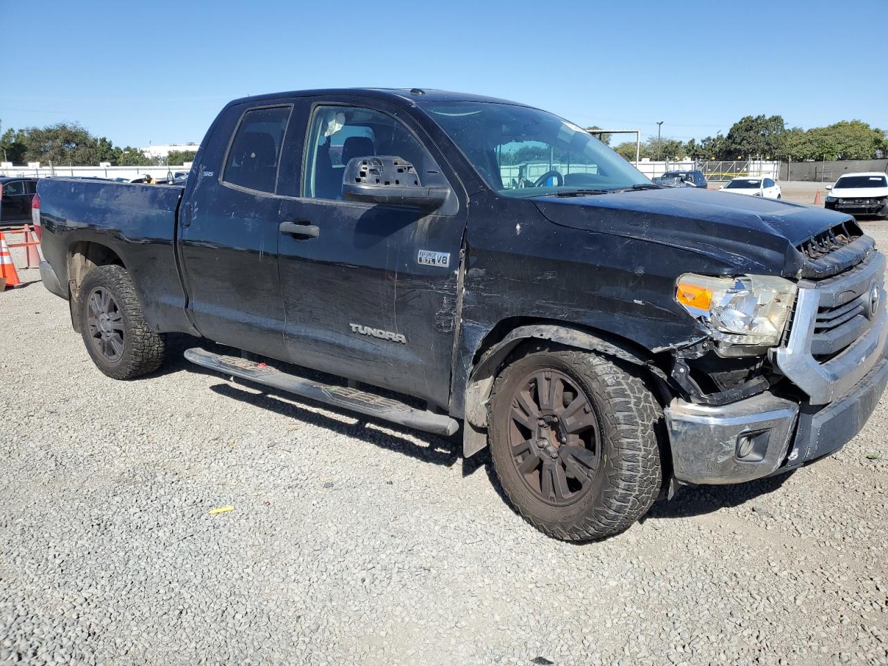 2014 Toyota Tundra VIN 5TFRY5F11EX148606 Copart auction photo, front end / rear end damage thumbnail 4