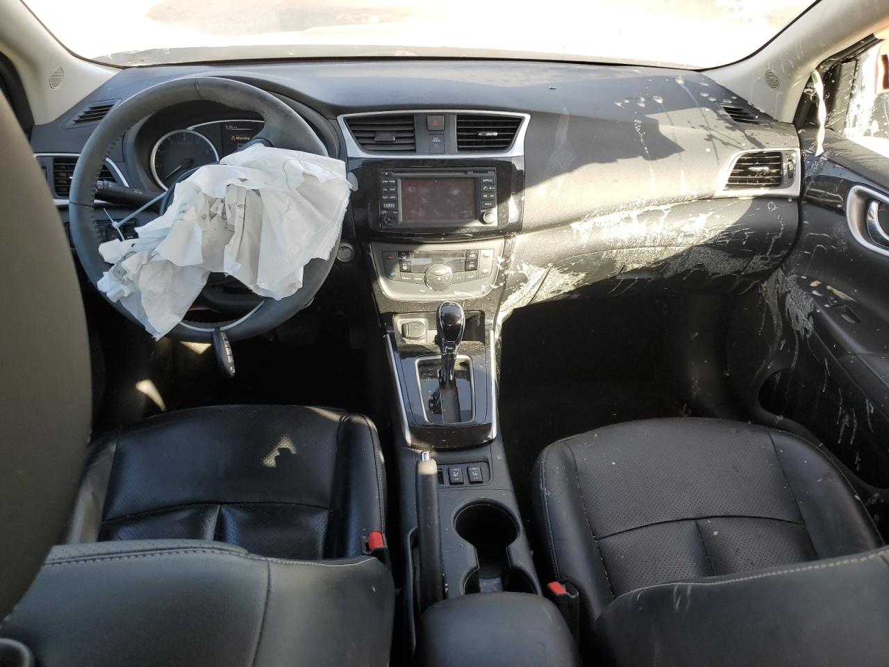 2017 Nissan Sentra VIN 3N1AB7AP1HY363138 Copart auction photo, front end / all over damage thumbnail 8