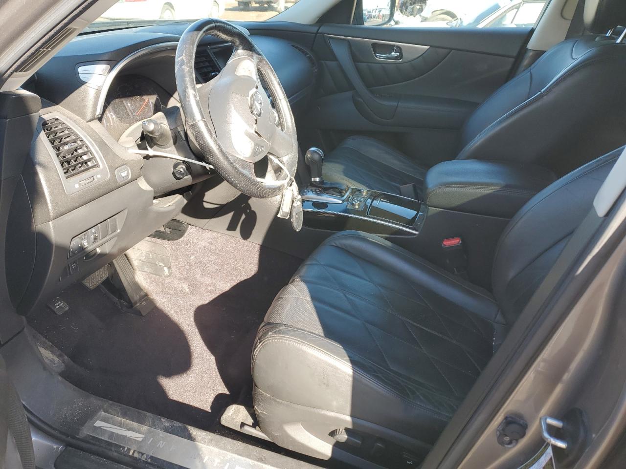 2010 Infiniti FX VIN JN8AS1MW0AM855041 Copart auction photo, front end damage thumbnail 7