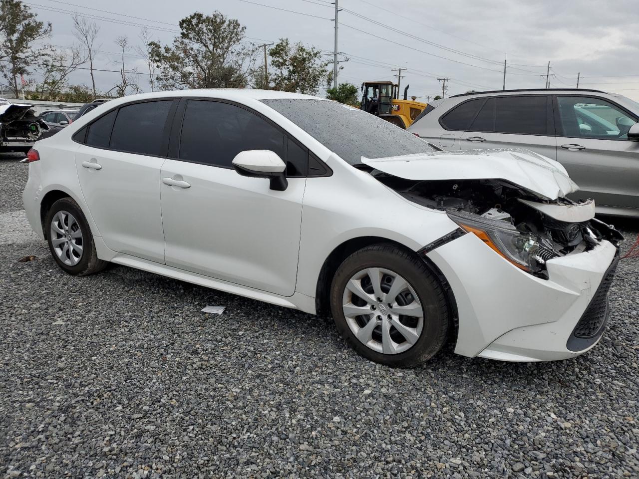2022 Toyota Corolla VIN 5YFEPMAE8NP323275 Copart auction photo, front end damage thumbnail 4