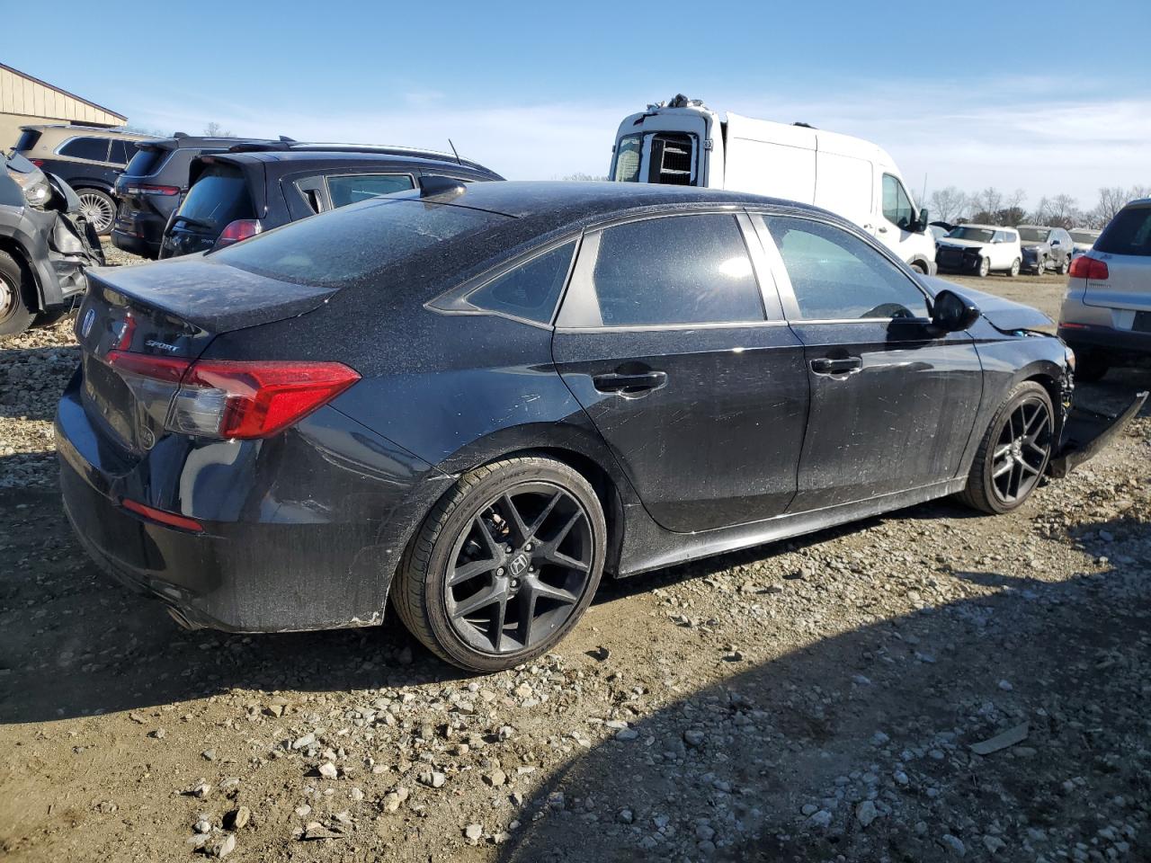 2024 Honda Civic VIN 2HGFE2F51RH519868 Copart auction photo, front end damage thumbnail 3