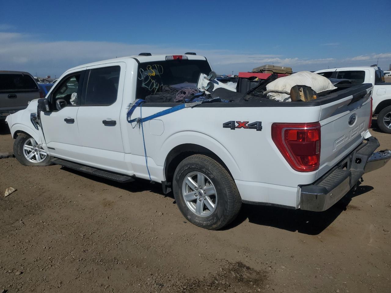 2021 Ford F-150 VIN 1FTFW1EDXMFD09746 Copart auction photo, front end / side damage thumbnail 2