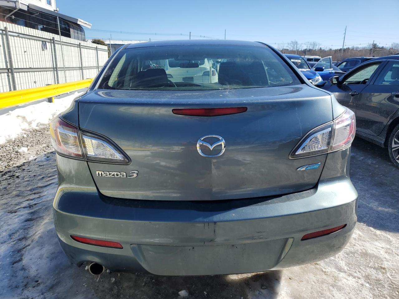 2012 Mazda 3 VIN JM1BL1V85C1611449 Copart auction photo, side / front end damage thumbnail 6