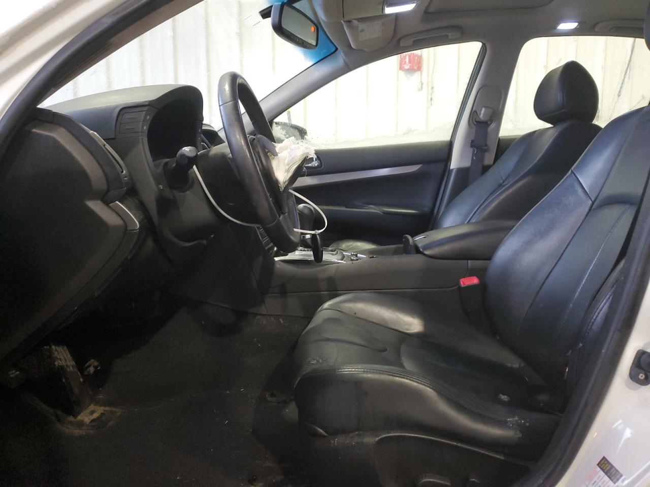2015 Infiniti Q40 VIN JN1CV6AR4FM524190 Copart auction photo, front end / undercarriage damage thumbnail 7