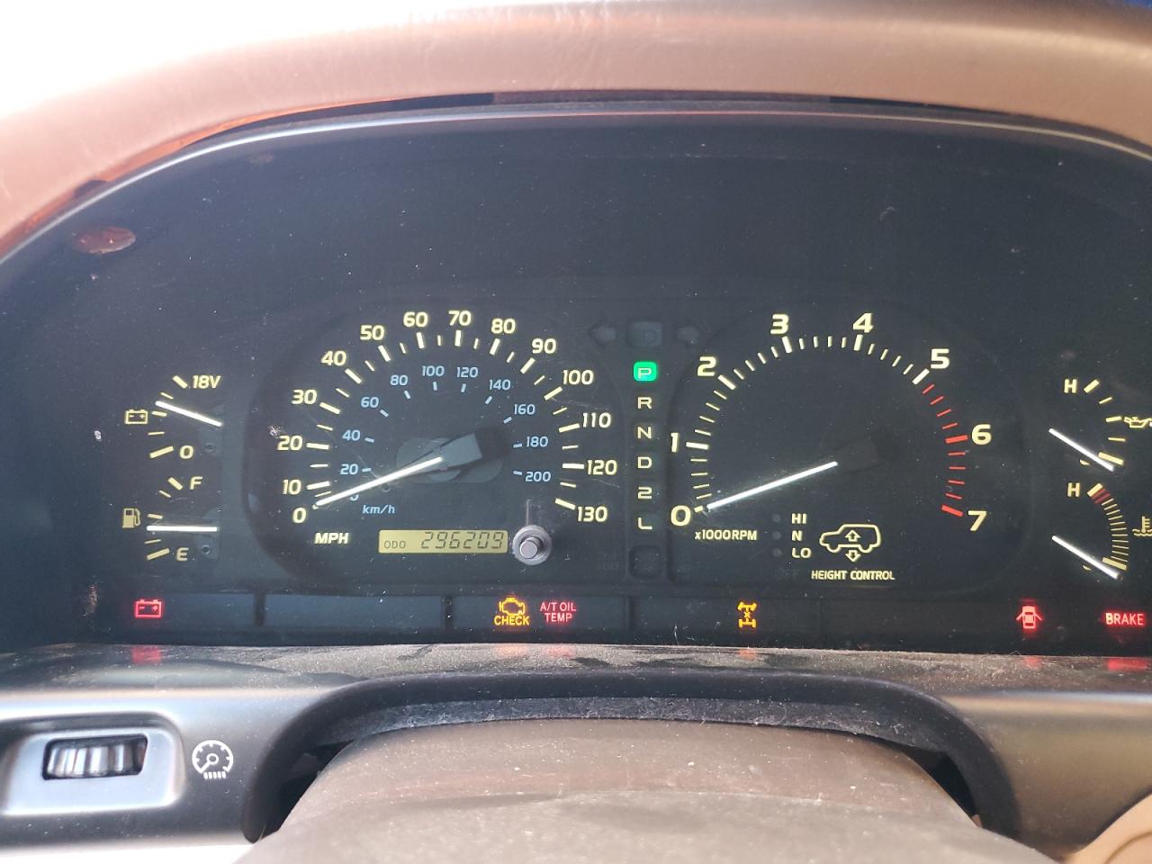 1999 Lexus LX VIN JT6HT00W4X0037147 Copart auction photo, front end damage thumbnail 9