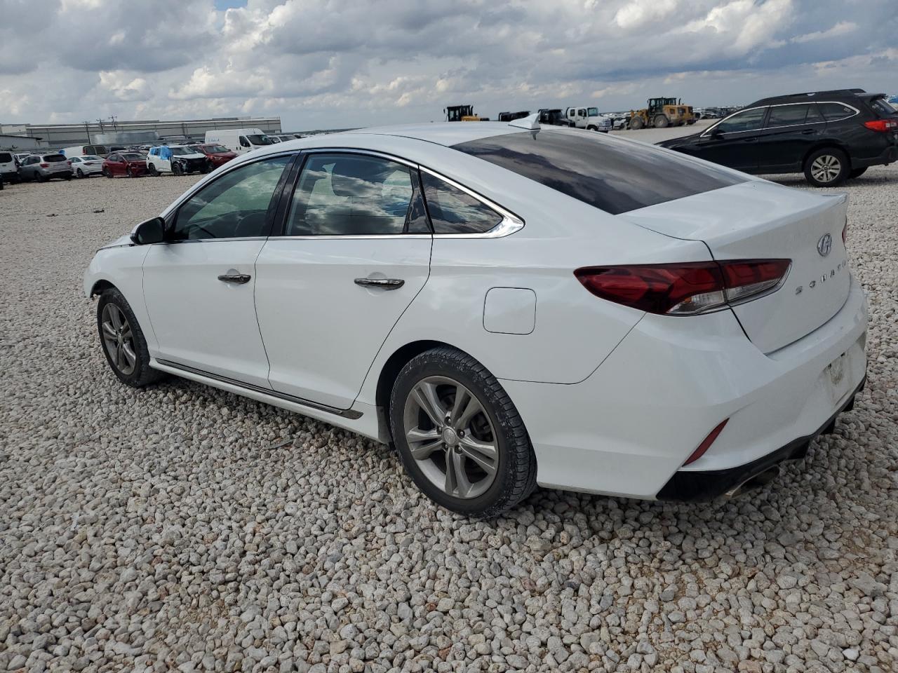 2019 Hyundai Sonata VIN 5NPE34AF6KH743128 Copart auction photo, front end damage thumbnail 2