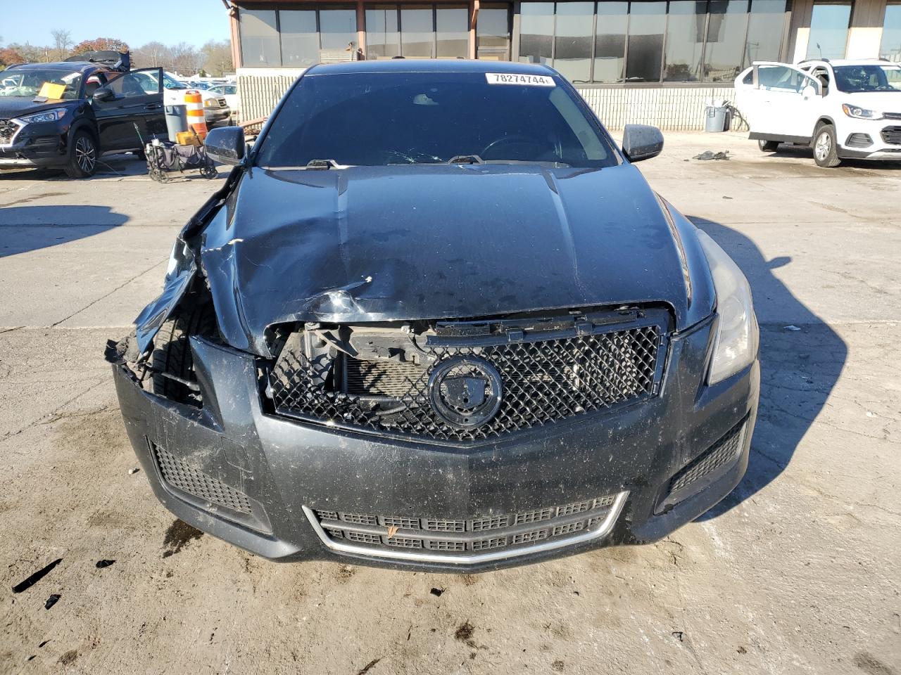 2014 Cadillac ATS VIN 1G6AA5RX6E0192808 Copart auction photo, front end damage thumbnail 5