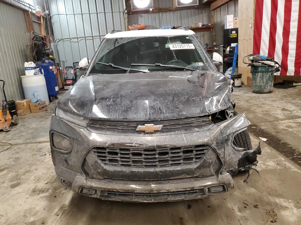 2023 Chevrolet TrailBlazer VIN KL79MVSL7PB111995 Copart auction photo, front end damage thumbnail 5