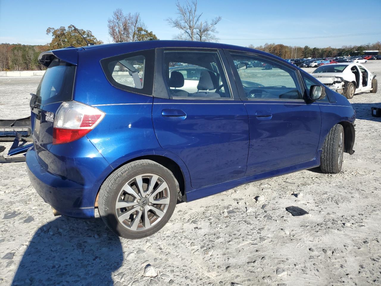 2012 Honda Fit VIN JHMGE8H58CC034252 Copart auction photo, front end damage thumbnail 3