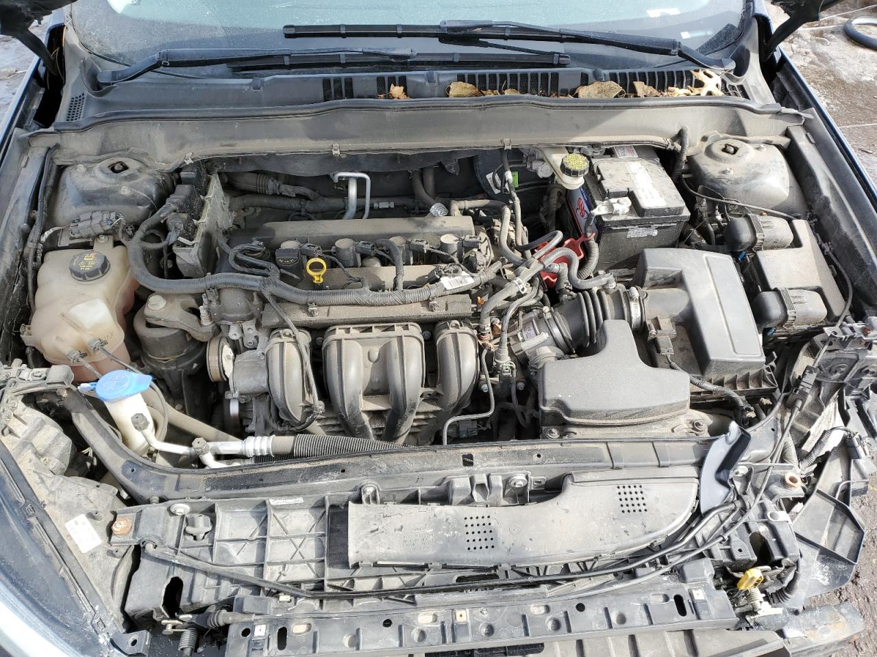 2016 Ford Fusion VIN 3FA6P0H76GR322519 Copart auction photo, front end damage thumbnail 11