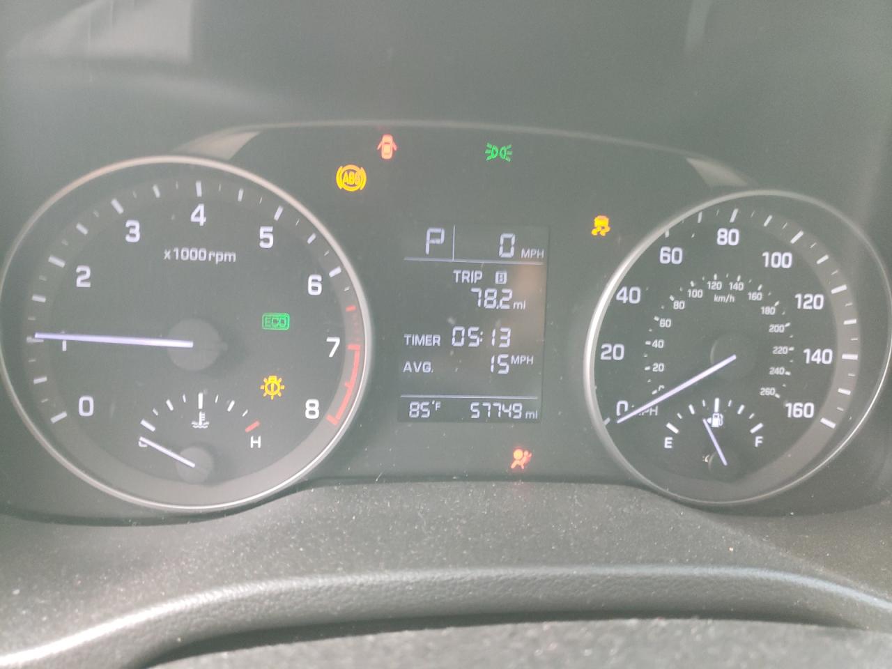 2017 Hyundai Elantra VIN 5NPD74LF7HH120574 Copart auction photo, front end damage thumbnail 9