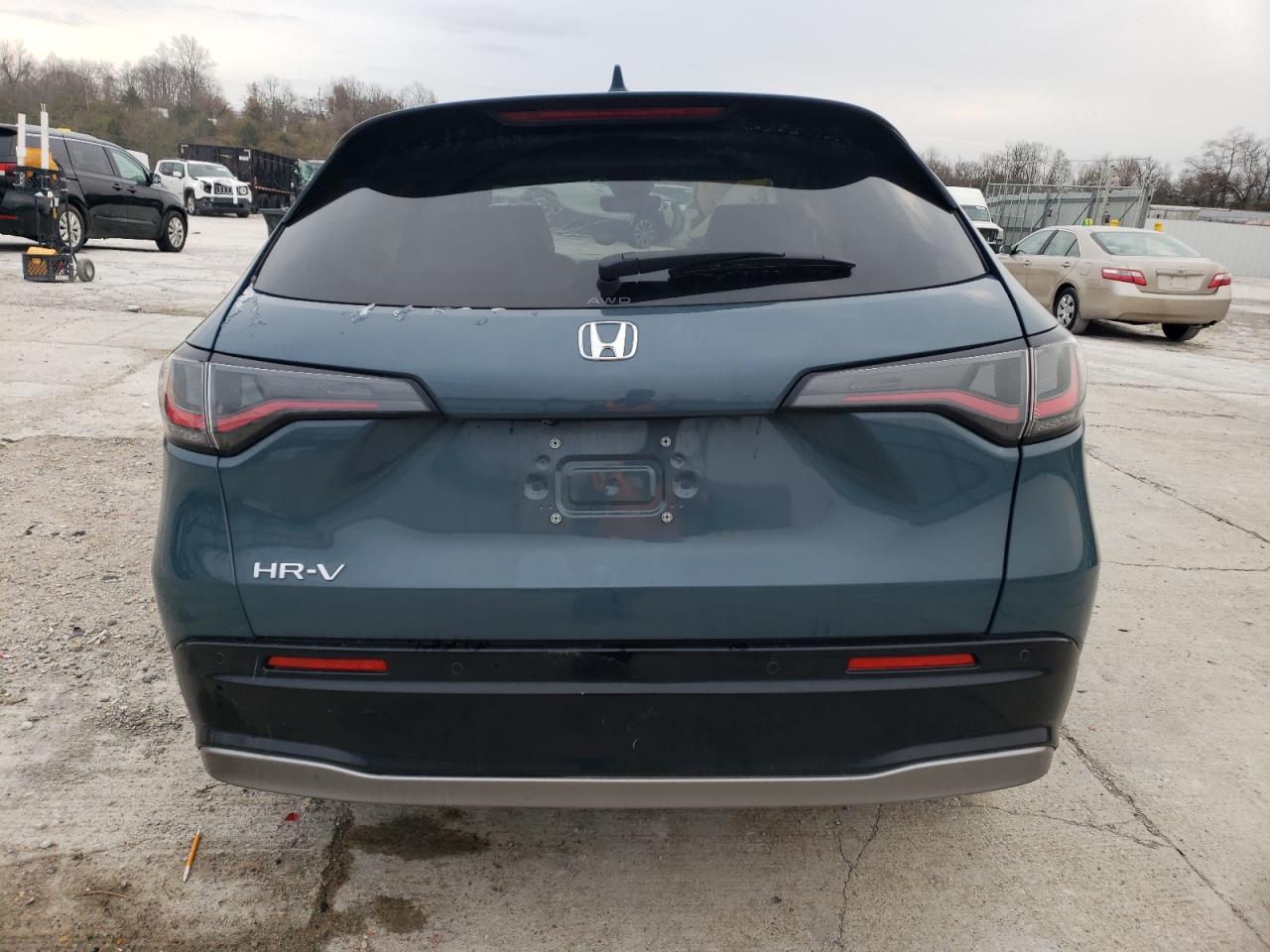 2024 Honda HR-V VIN 3CZRZ2H78RM759817 Copart auction photo, front end / side damage thumbnail 6