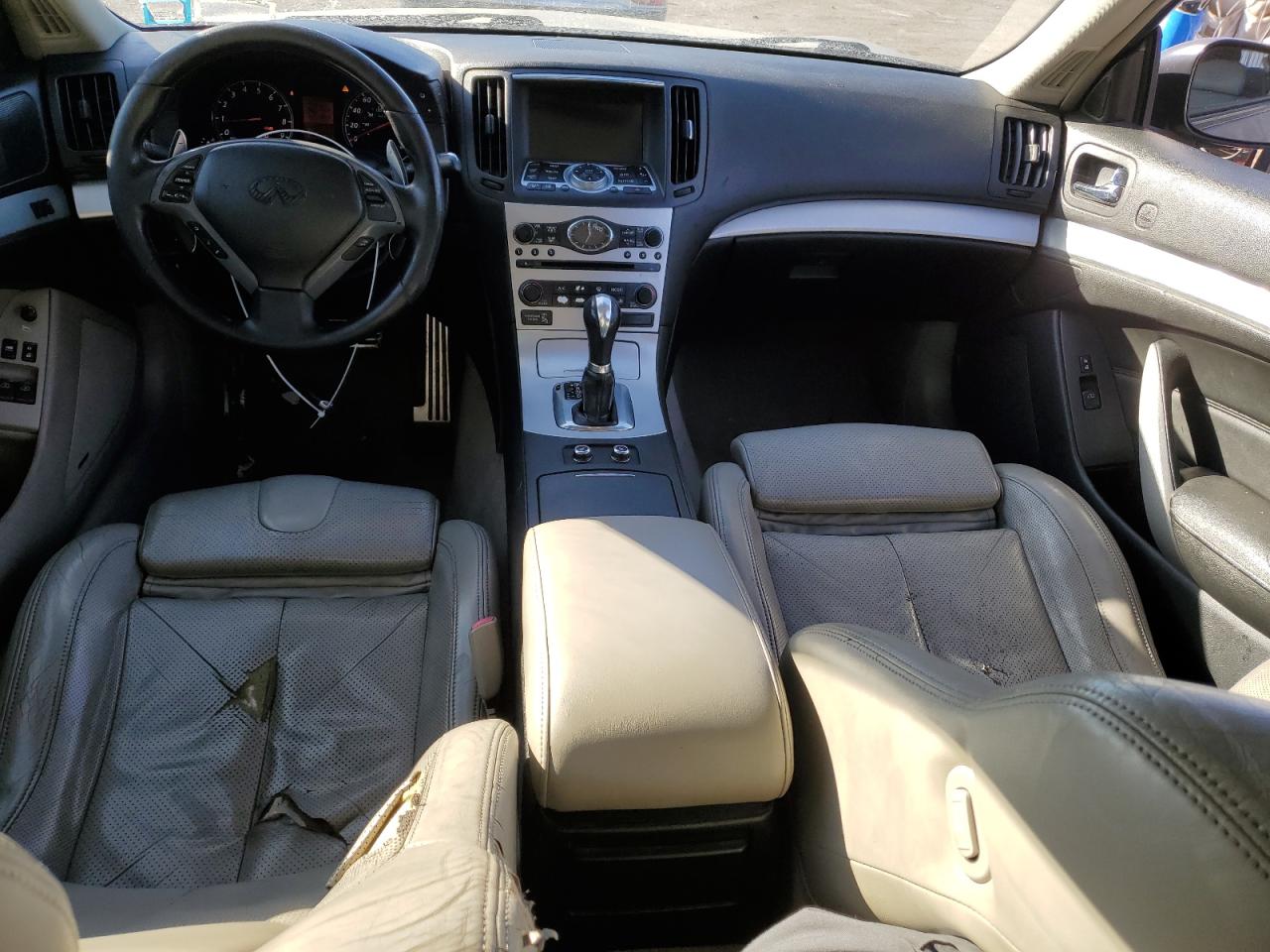 2009 Infiniti G VIN JNKCV64E29M600076 Copart auction photo, front end damage thumbnail 8