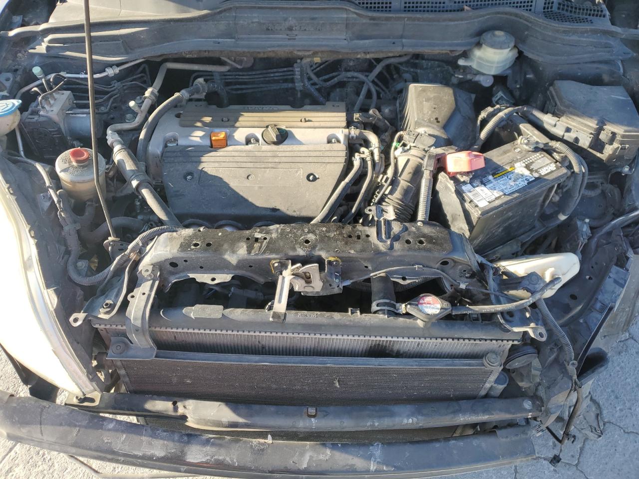 2009 Honda CR-V VIN 3CZRE38399G700918 Copart auction photo, undercarriage / all over damage thumbnail 12
