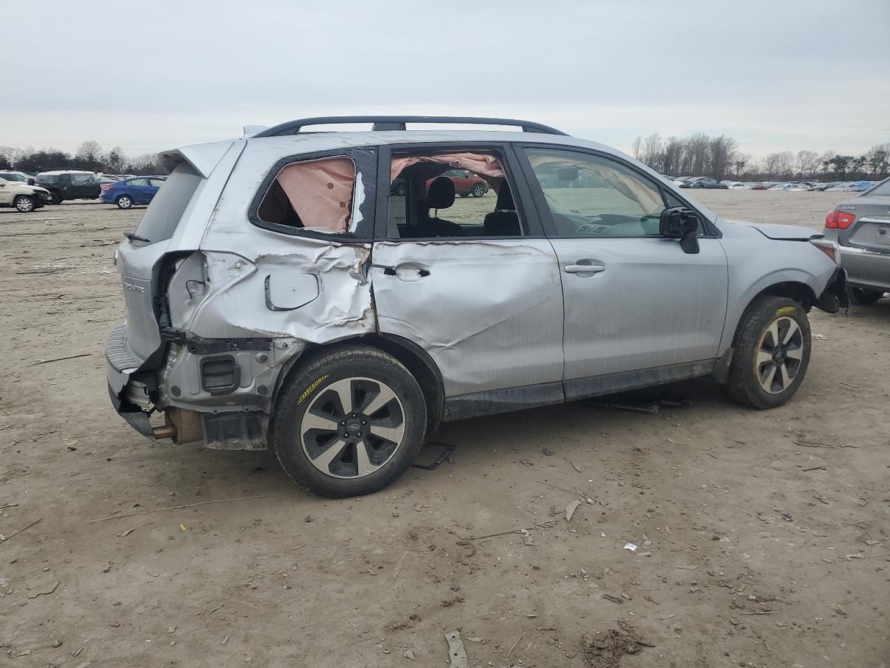 2018 Subaru Forester VIN JF2SJAEC5JH469426 Copart auction photo, all over damage thumbnail 3