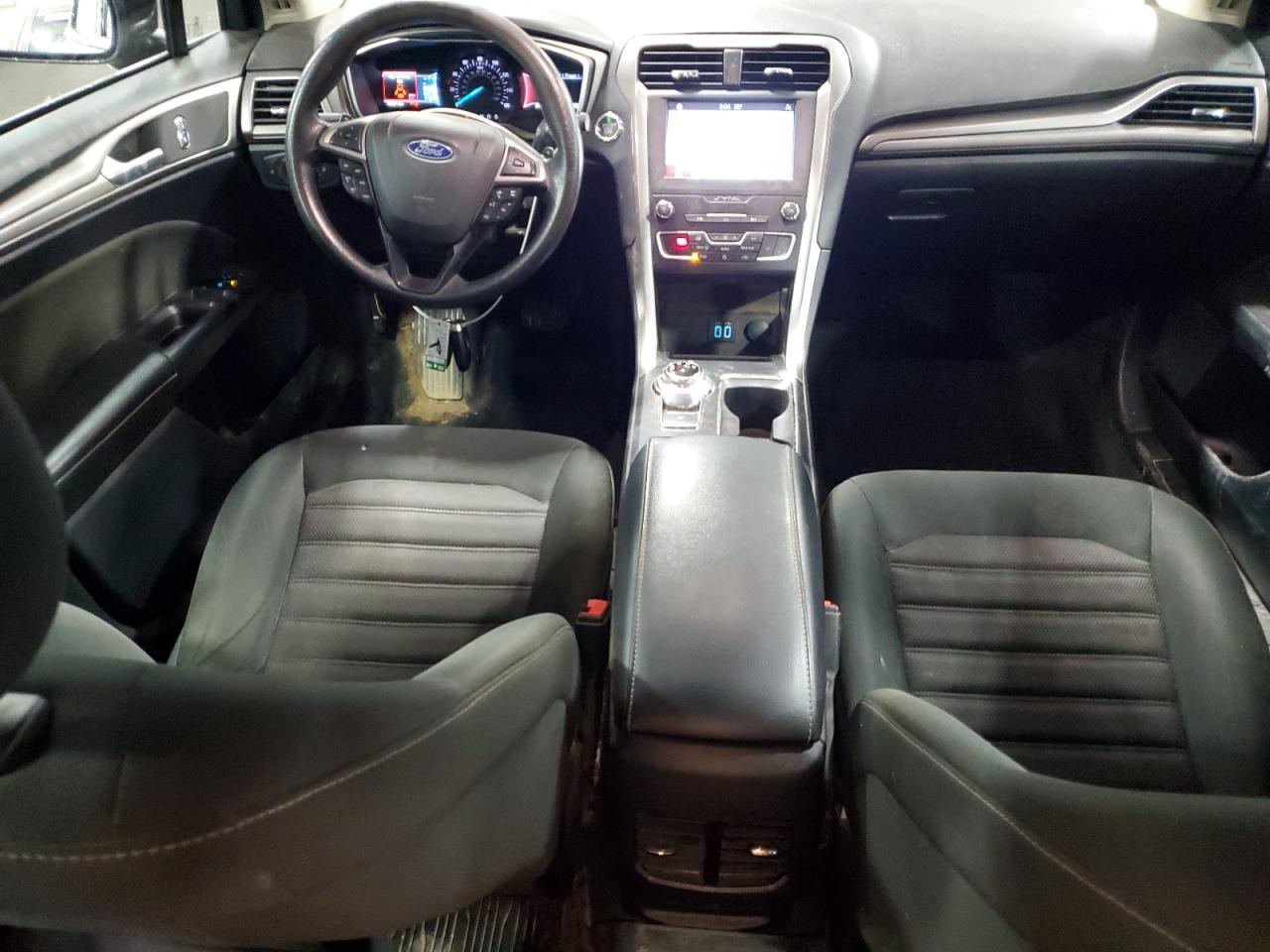 2019 Ford Fusion VIN 3FA6P0T94KR223697 Copart auction photo, front end / rear end damage thumbnail 8