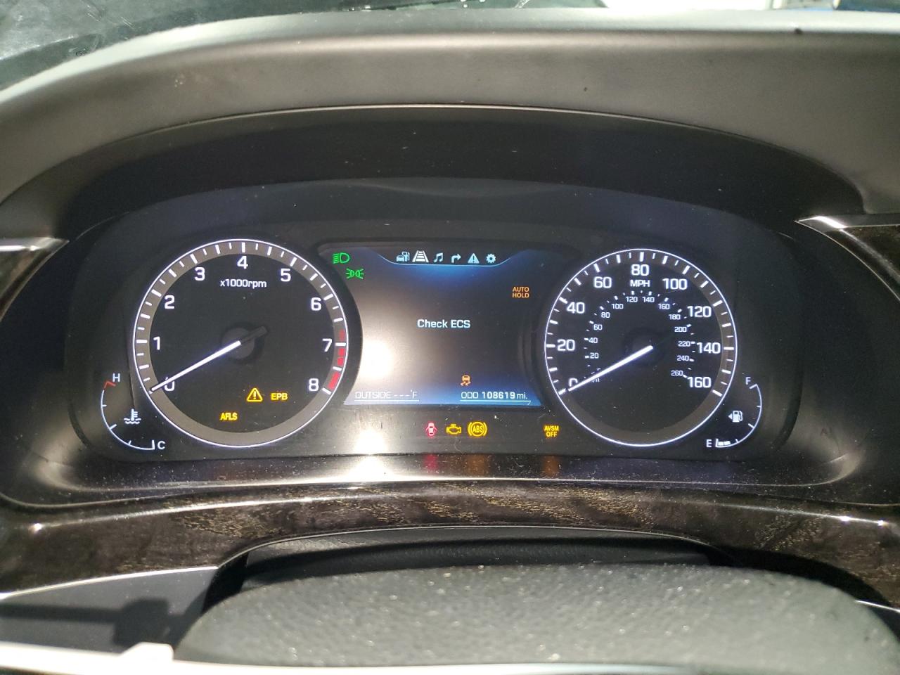 2014 Hyundai Equus VIN KMHGH4JH6EU082783 Copart auction photo, front end damage thumbnail 9