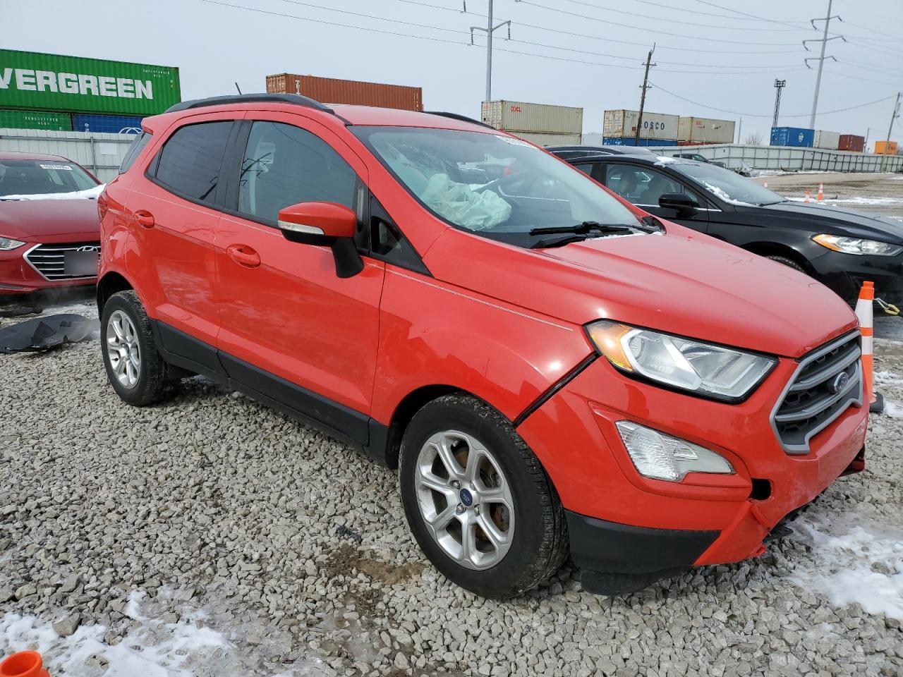 2018 Ford EcoSport VIN MAJ3P1TE4JC230698 Copart auction photo, front end damage thumbnail 4