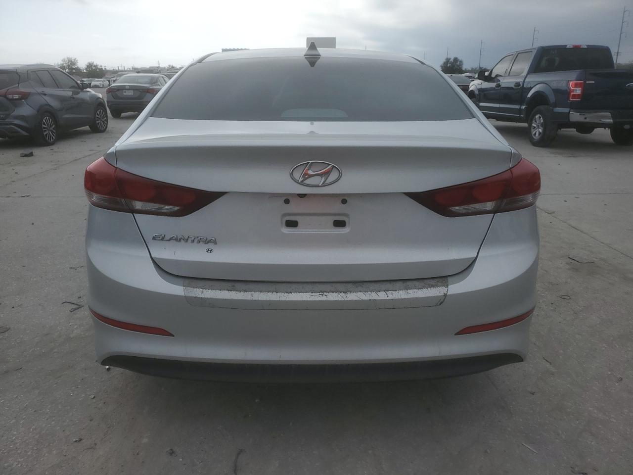 2017 Hyundai Elantra VIN 5NPD84LF4HH185122 Copart auction photo, front end / side damage thumbnail 6
