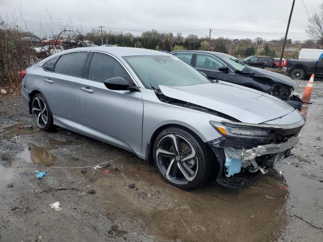 2022 Honda Accord VIN 1HGCV1F40NA015583 Copart auction photo, all over damage thumbnail 4