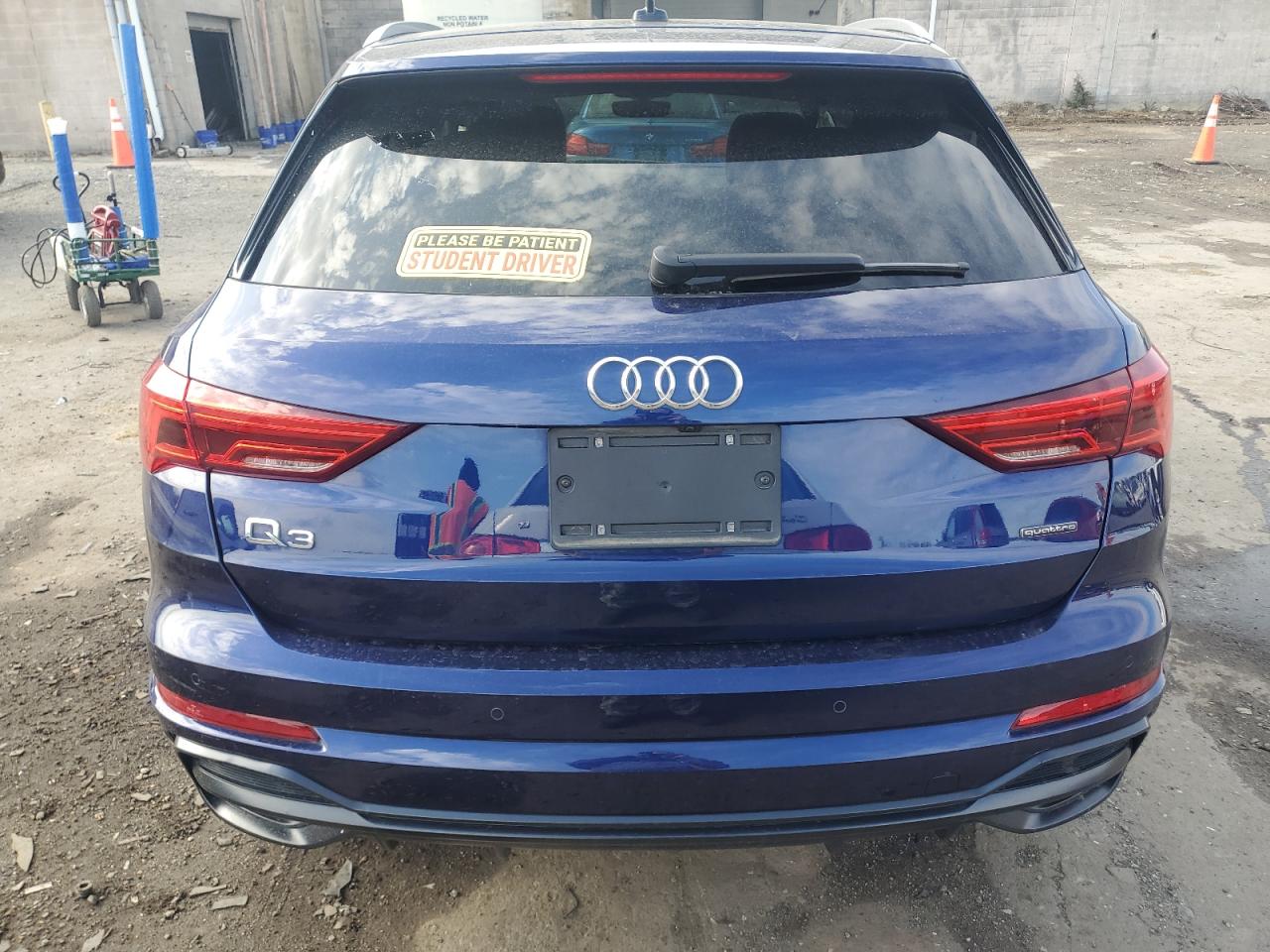 2022 Audi Q3 VIN WA1EECF3XN1110074 Copart auction photo, front end / minor dent/scratches damage thumbnail 6