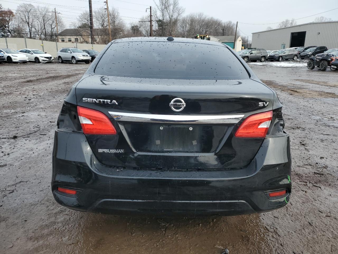 2017 Nissan Sentra VIN 3N1AB7AP9HY392967 Copart auction photo, front end / rear end damage thumbnail 6