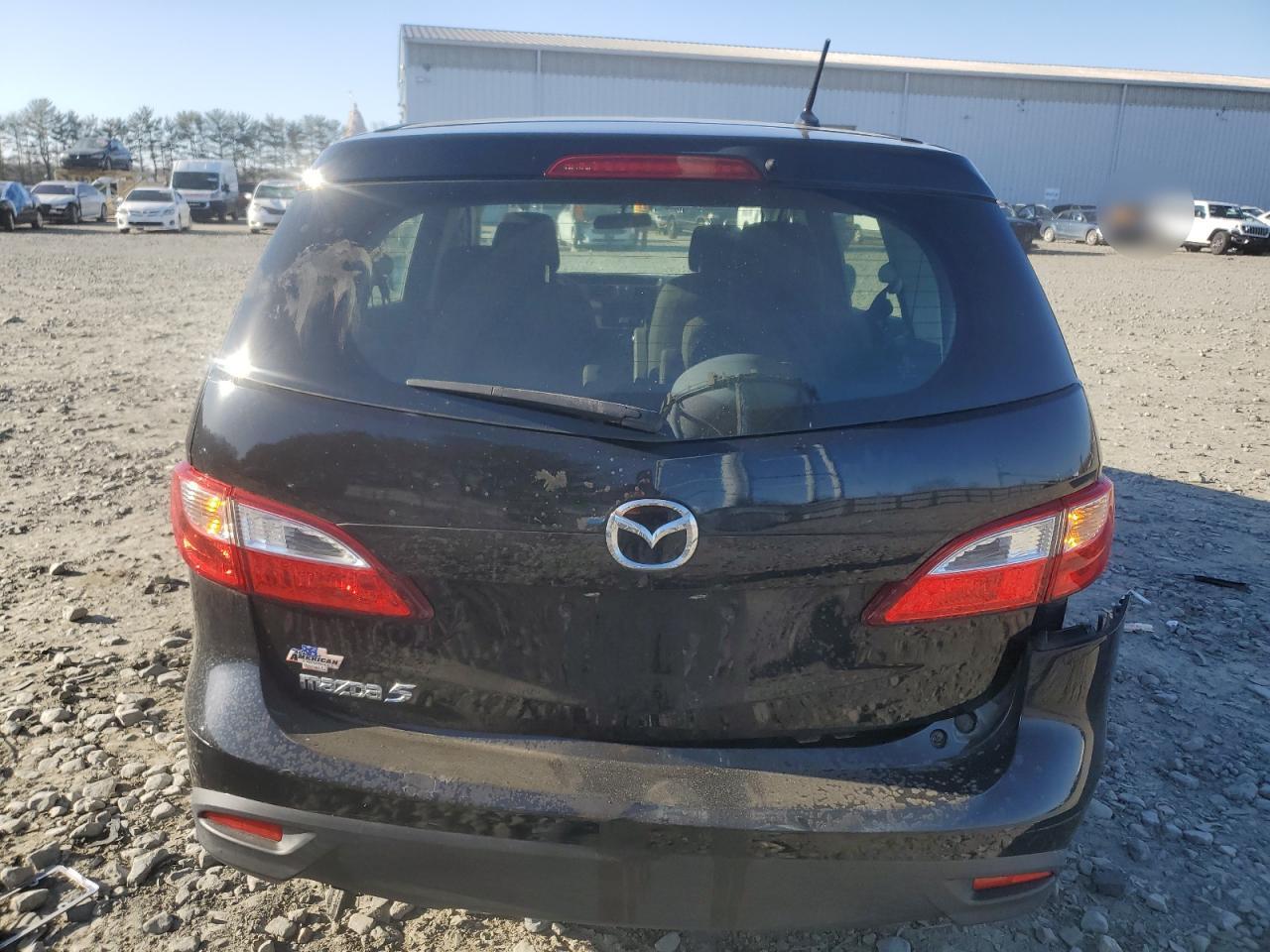 2012 Mazda 5 VIN JM1CW2BL3C0144094 Copart auction photo, rear end damage thumbnail 6