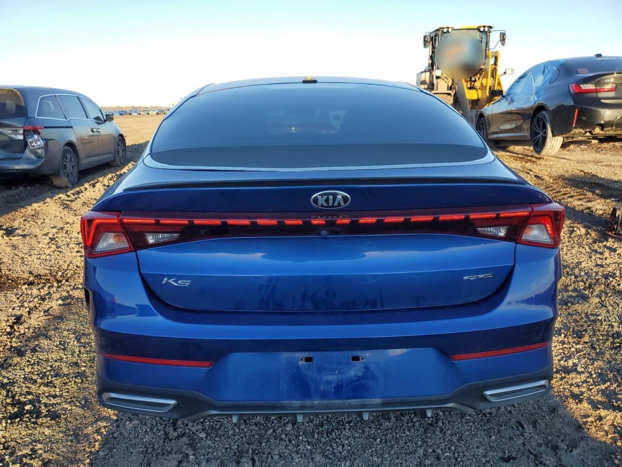2021 KIA K5 VIN 5XXG64J21MG032867 Copart auction photo, side / rear end damage thumbnail 6