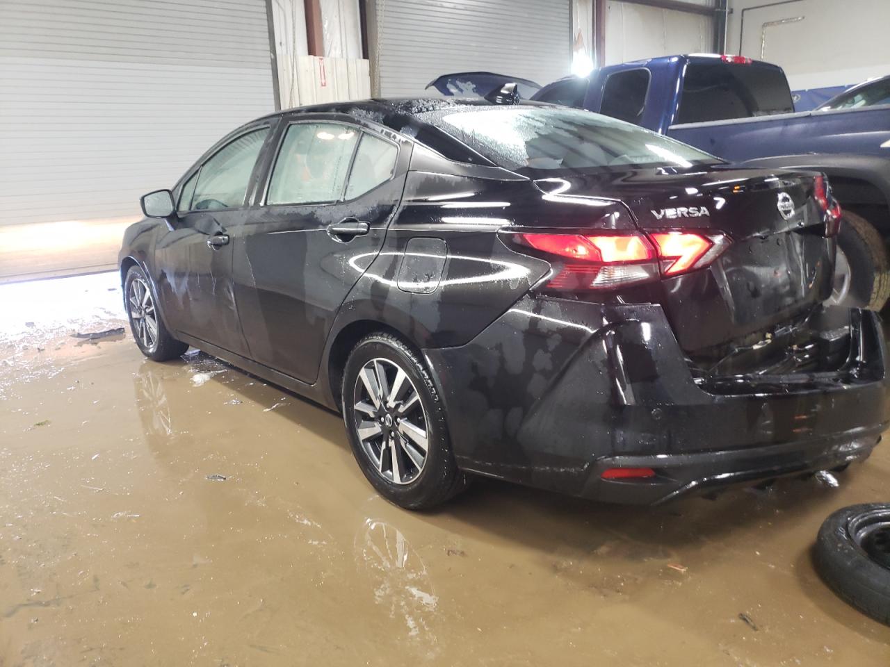 2021 Nissan Versa VIN 3N1CN8EVXML819515 Copart auction photo, side / rear end damage thumbnail 2