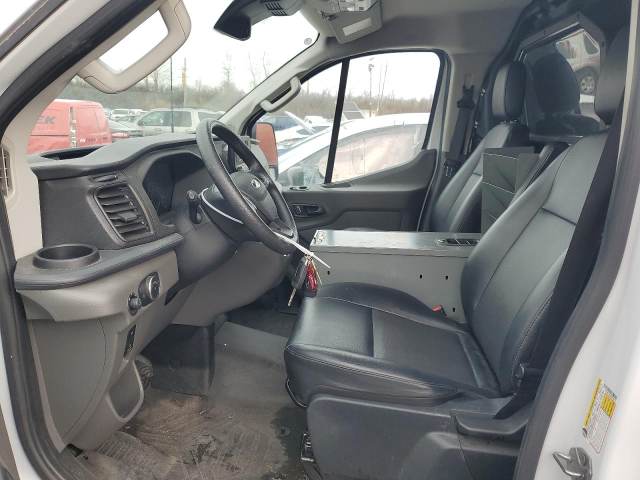 2023 Ford Transit VIN 1FTBW1Y88PKB19713 Copart auction photo, rear end damage thumbnail 7